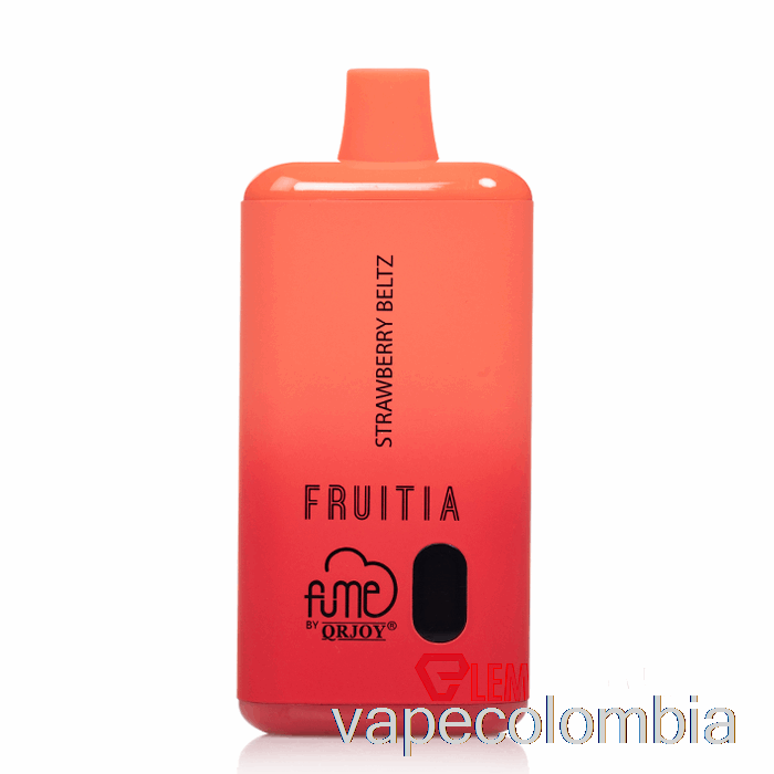 Vape Recargable Fruitia X Fume 8000 Desechable Fresa Beltz